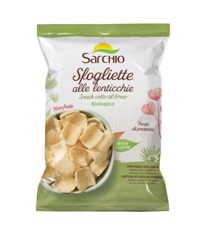 Cortezas Lentejas SinGluten Eco Vegan 50g Sarchio