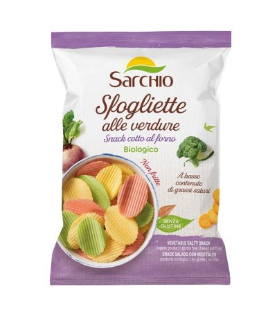 Chips Vegetales SinGluten Eco 55g Sarchio