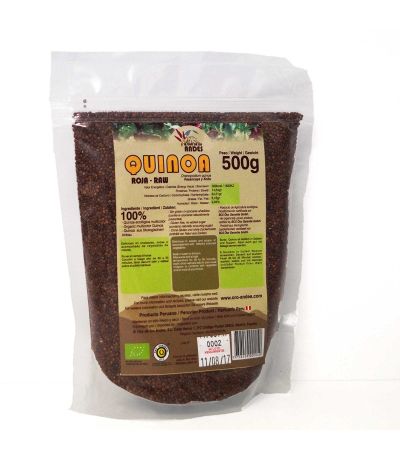 Quinoa Roja en Grano SinGluten Bio 500g El Oro De Los Andes