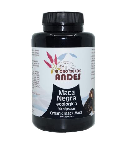 Maca Negra Bio 90caps El Oro De Los Andes