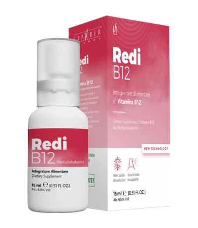 Redi B12 Spray SinGluten 15ml Glauber Pharma