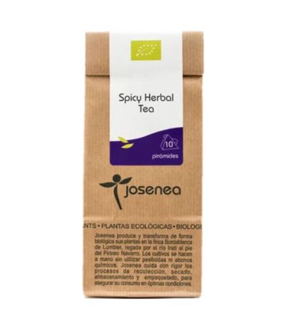 Spicy Herbal Tea Bio 10piramides Josenea