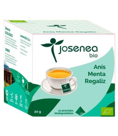 Anis Menta Regaliz Bio 10piramides Josenea