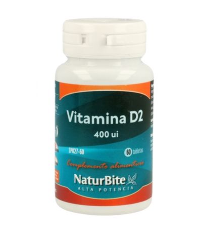 Vitamina-D2 400Ui 60comp Naturbite