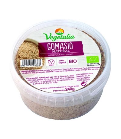 Gomasio Tarrina Vegan Bio 240g Vegetalia