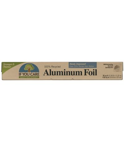 Papel de Aluminio Reciclado 10 Metros If You Care