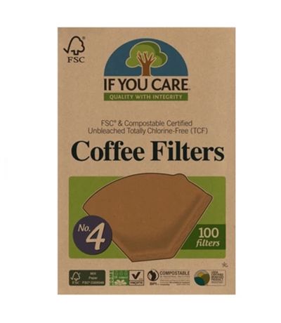 Filtros para Cafe N4 100filtros If You Care