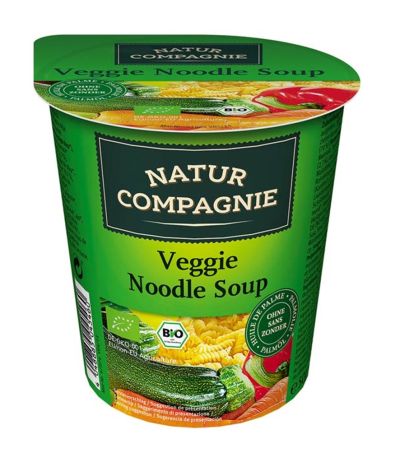 Vaso Sopa Instant Asia Noodles con Verduras Bio Vegan 50g Natur Compagnie