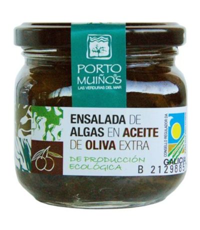 Ensalada de Algas en Aceite de Oliva Eco Vegan 160g Porto Muiños