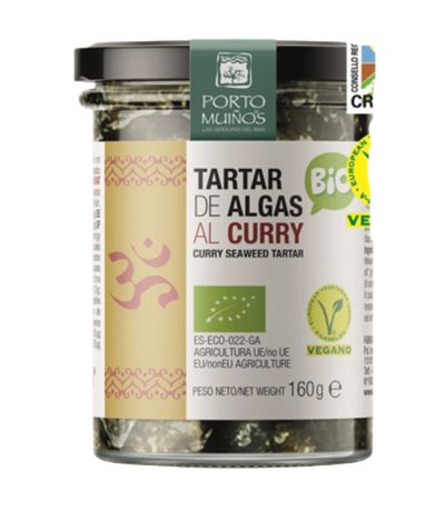 Tartar Algas Curry Conserva 160g Porto Muiños