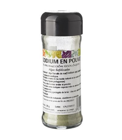 Codium Liofilizado en Polvo Eco 20g Porto Muiños