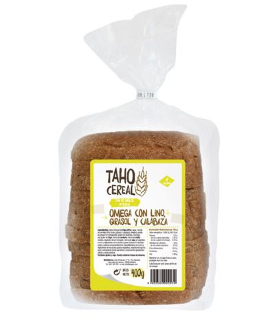 Pan Omega Lino Girasol 400g Taho Cereal