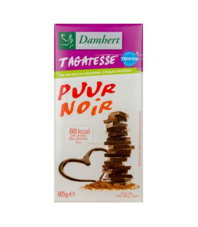 Chocolate Negro con Tagatosa SinGluten 85g Damhert