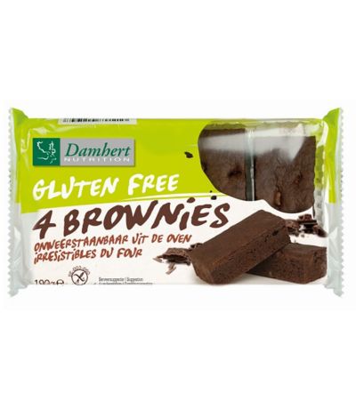 Brownies SinGluten 4x180g Damhert