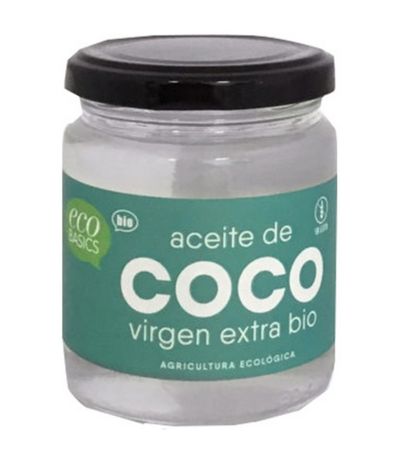 Aceite de Coco Virgen SinGluten Bio 200ml Eco Basics