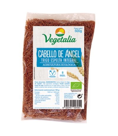 Fideos Cabello Angel Espelta Integral Bio 500g Vegetalia