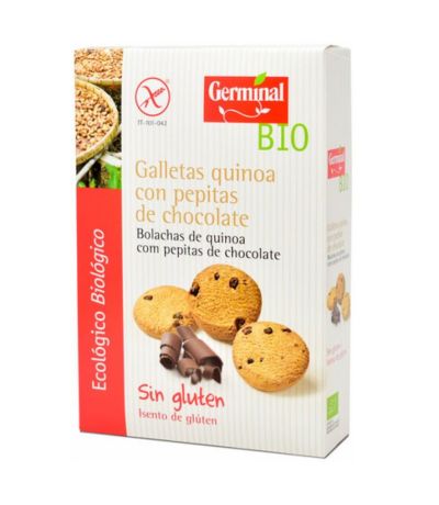 Galletas de Quinoa con Pepitas de Chocolate SinGluten Bio 250g Germinal
