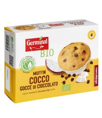 Muffin Coco y Virutas Choco 160g Germinal