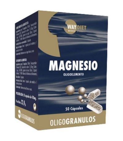 Oligogranulos Magnesio 50caps Way Diet