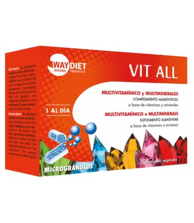 Vit-All Multivitaminico 30caps Way Diet