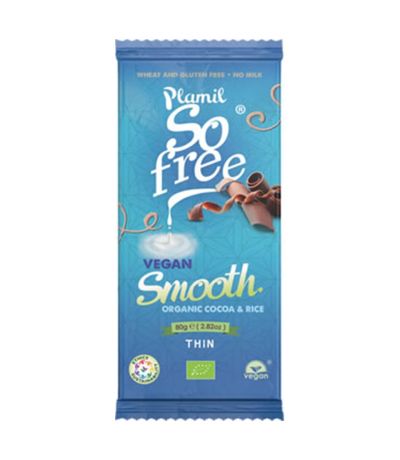 So Free Chocolate SinGluten Bio Vegan 80g Plamil