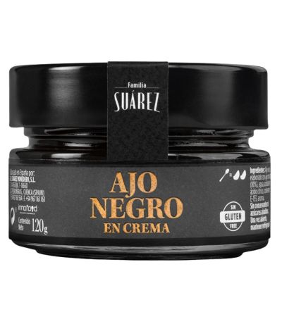 Crema de Ajo Negro Pedroñeras SinGluten 120g Familia Suarez