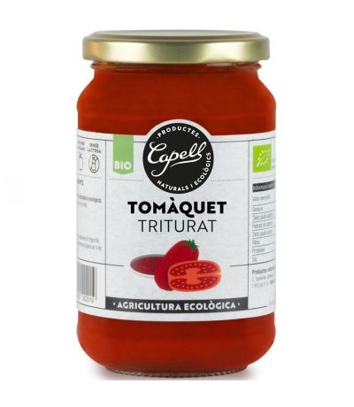 Tomate Triturado SinGluten Eco 350g Capell