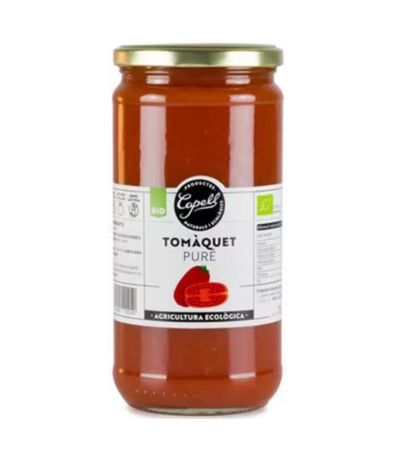Tomate Entero Pelado Eco SinGluten 400g Capell