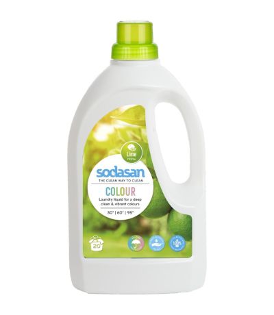 Detergente Liquido Ropa Color Vegan 1.5L Sodasan
