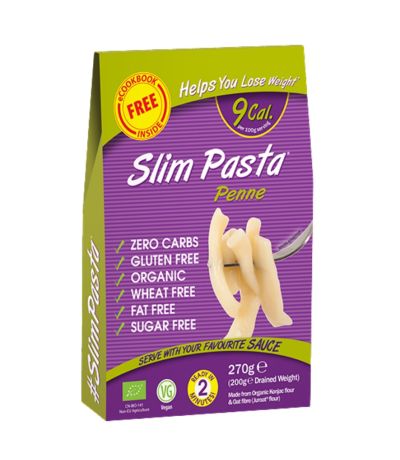 Slim Pasta Macarrones Bio Vegan 200g Eat Water