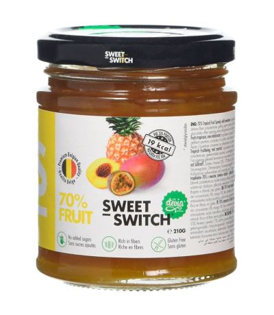 Mermelada Tropical con Stevia SinGluten 280g Sweet Switch