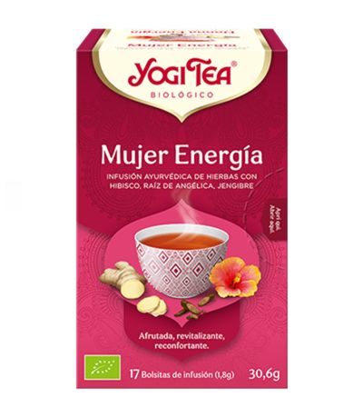Mujer Energia Infusion 17 bolsitas Yogi Tea
