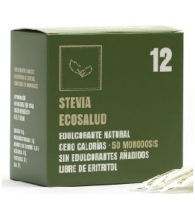 Stevia 50 Sobres Stevia Ecosalud