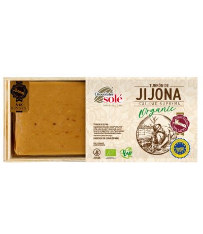 Turron Almendra Blando Eco SinGluten 200g Chocolates Sole