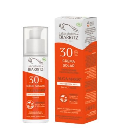 Crema Solar Facial SPF30 Bio 50ml Biarritz