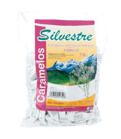 Caramelos Integrales de Tomillo Silvestre SinGluten 1kg Silvestre