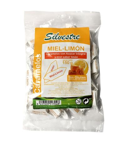 Caramelos Integrales de Miel y Limon SinGluten 150g Silvestre