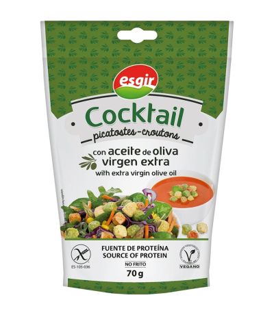 Picatostes Cocktail con Aceite de Oliva Vegan 70g Esgir