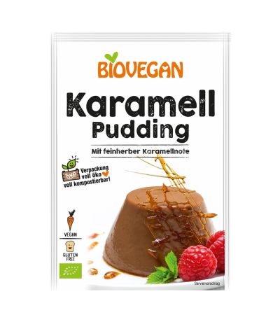 Preparado de Pudding Caramelo Bio Vegan 43g Biovegan