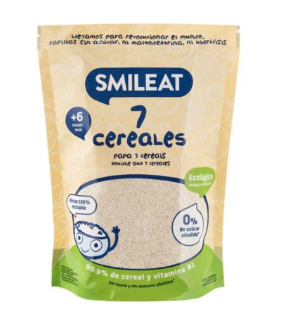 Papilla 7 Cereales 6M Eco 200g Smileat