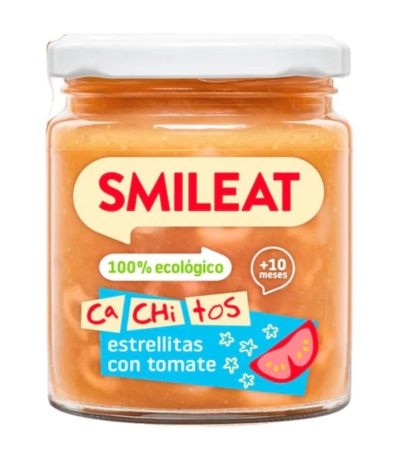 Potito Cachitos Estrellitas con Tomate 10M Eco 230g Smileat