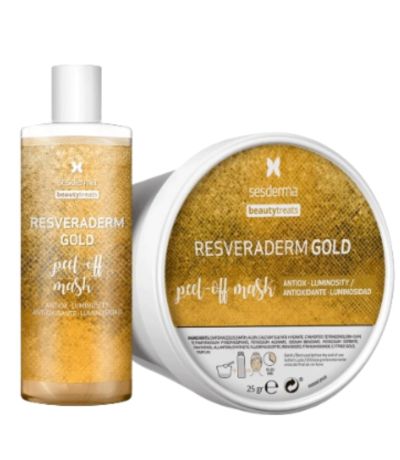Beauty Treats Resveraderm Gold Peel Off Mask 25gr 75ml Sesderma