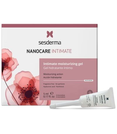 Nanocare Intimate Gel Hidratante Intimo 6x5 ml Sesderma