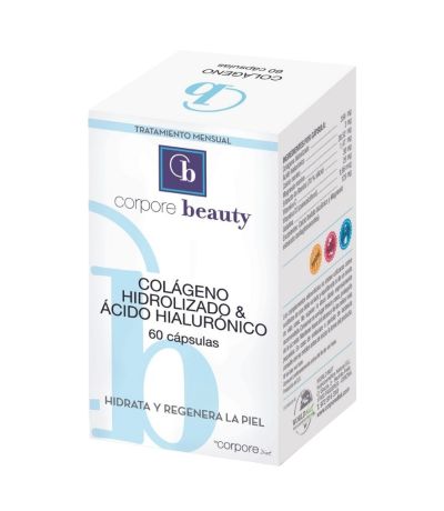 Colageno Hidrolizado Acido Hialuronico 60caps Corpore Beauty