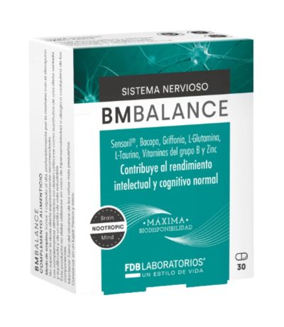 BMBalance Vegan SinGluten 30caps FDB Laboratorios