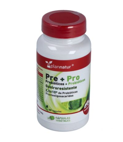 Prebioticos Probioticos 60caps Plannatur