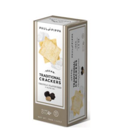 Tradicionales Crackers con Trufa Vegan 100g Paul  Pippa