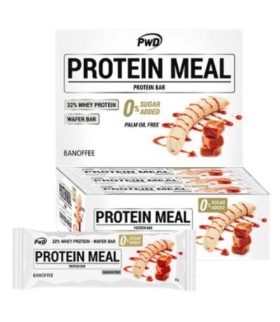 Barritas Protein Meal Sabor Banoffe 12x35g PWD