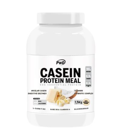 Casein Protein Meal Chocolate Blanco Coco 1.5kg PWD