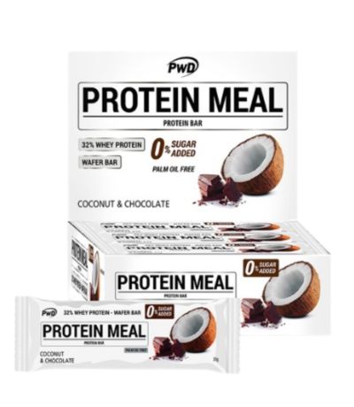 Barritas Protein Meal Coco Chocolate 12uds PWD